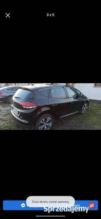 Czarny Używany 2018 Renault Scénic IV Minivan | 59 900 zł - Obraz 1/3