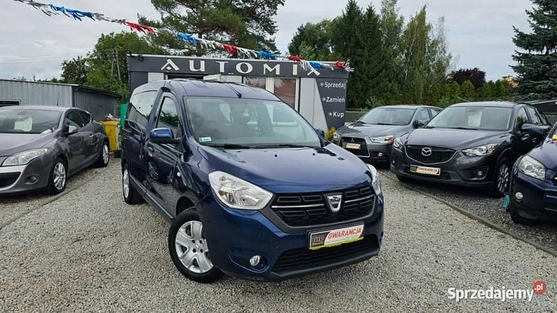 Niebieski Używany 2017 Dacia Dokker Van | 33 900 zł (Dość drogi) - Obraz 1/2