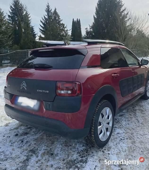 Używany Citroën C4 Cactus 2017 Bordowy Hatchback