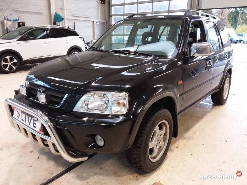 Czarny Używany 2001 Honda CR-V SUV | 16 500 zł - Obraz 1/4