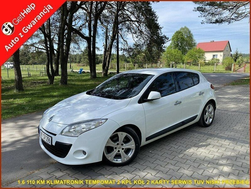 Biały Używany 2009 Renault Mégane III Hatchback | 17 990 zł (Uczciwa cena) - Obraz 1/4