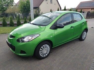 Zielony Używany 2009 Mazda 2 Hatchback | 13 500 zł (Uczciwa cena) - Obraz 1/4