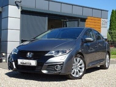 Szary (metalik) Używany 2016 Honda Civic Hatchback | 49 900 zł (Dobra cena) - Obraz 1/2