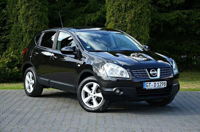 Czarny Używany 2008 Nissan Qashqai SUV | 24 900 zł (Uczciwa cena) - Obraz 1/4