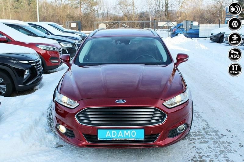 Używany Ford Mondeo 160 KM (117 kW) 2015 Bordowy (metalik) Kombi