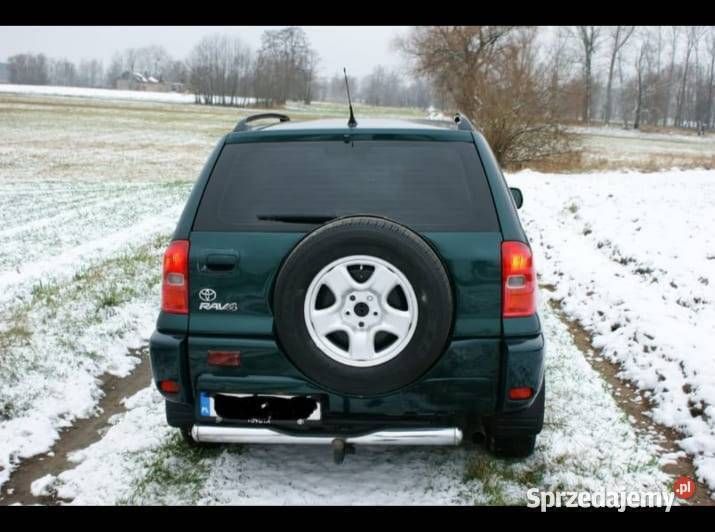 Zielony Używany 2002 Toyota RAV4 SUV | 14 600 zł (Uczciwa cena) - Obraz 1/4
