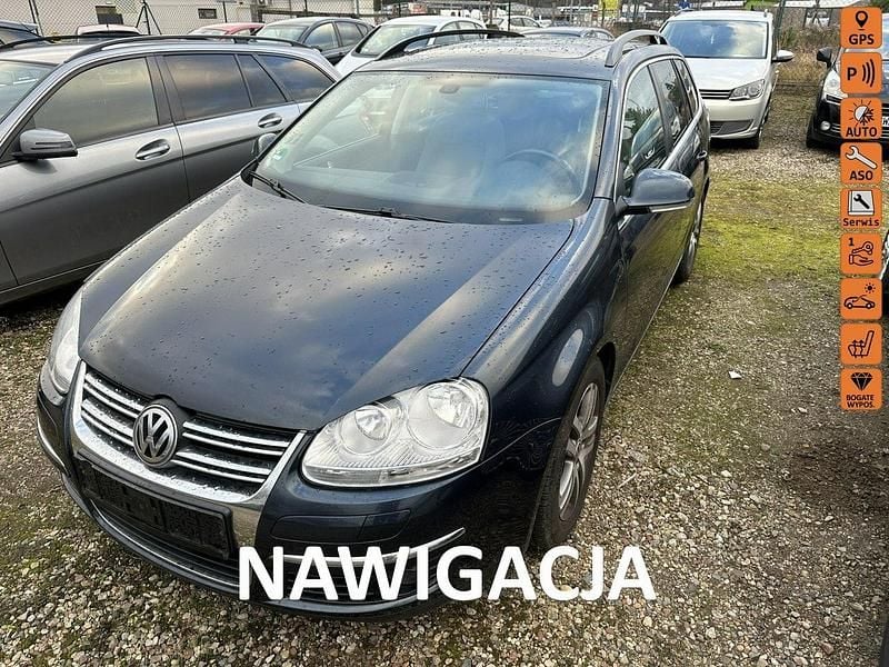 Szary Używany 2009 VW Golf V Highline Kombi | 16 500 zł (Uczciwa cena) - Obraz 1/4