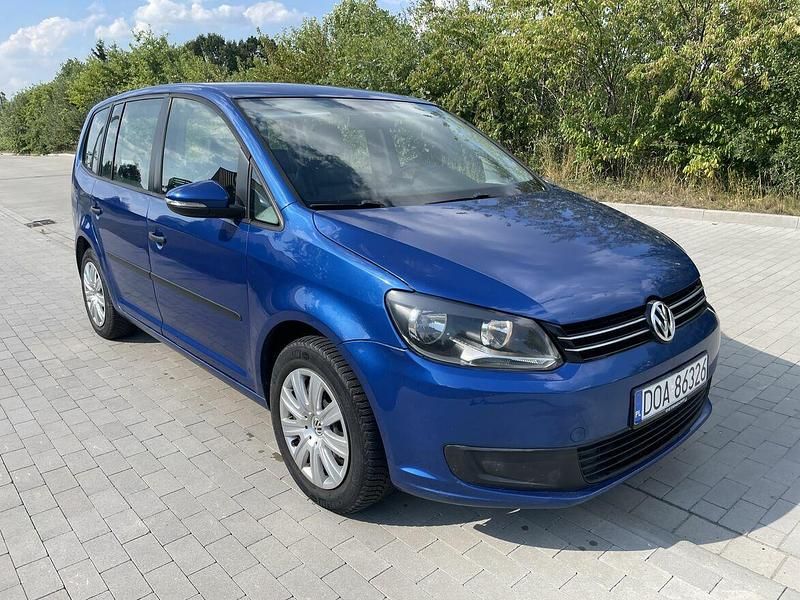 Używany VW Touran 105 KM (77 kW) 2011 Niebieski Minivan