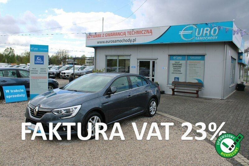 Szary Używany 2020 Renault Mégane IV LIMITED Sedan/Limuzyna | 38 943 zł (Super Cena) - Obraz 1/4