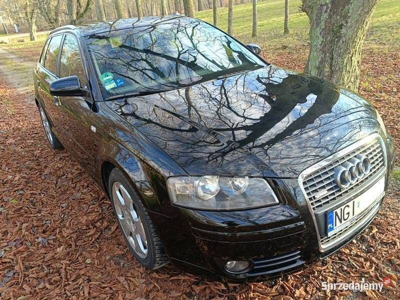 Używany Audi A3 S-Line 2007 Czarny Sedan/Limuzyna