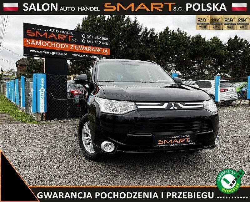 Czarny Używany 2013 Mitsubishi Outlander SUV | 49 900 zł (Uczciwa cena) - Obraz 1/4