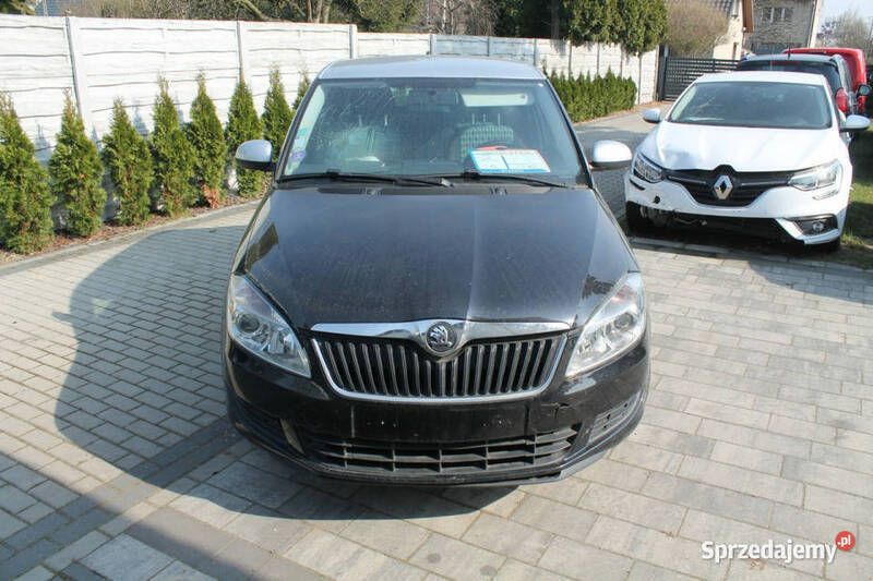 Czarny Używany 2013 Skoda Fabia Hatchback | 9900 zł - Obraz 1/4