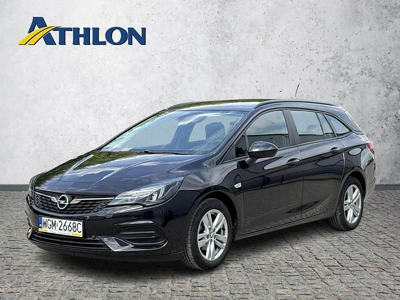 Czarny (metalik) Używany 2021 Opel Astra Kombi | 67 200 zł (Dość drogi) - Obraz 1/4