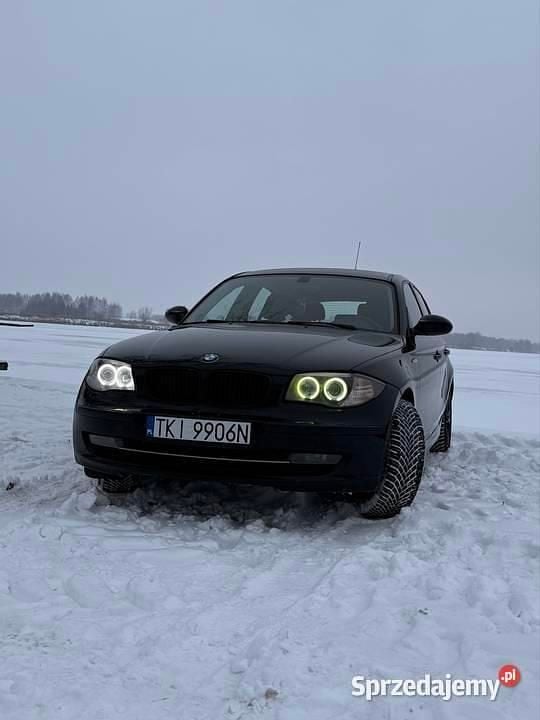 Czarny Używany 2007 BMW 116 Hatchback | 14 200 zł - Obraz 1/4