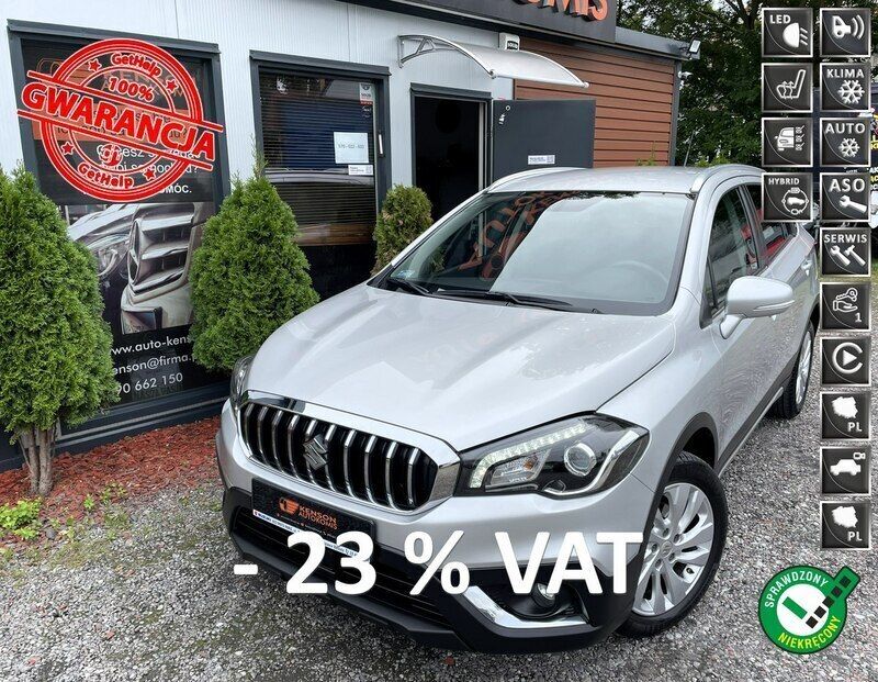 Srebrny Używany 2020 Suzuki SX4 S-Cross SUV | 78 900 zł (Uczciwa cena) - Obraz 1/4