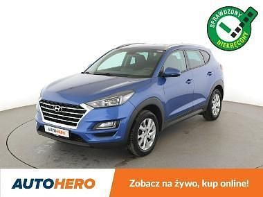 Niebieski Używany 2018 Hyundai Tucson SUV | 62 500 zł (Dobra cena) - Obraz 1/3
