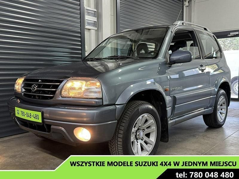 Szary (metalik) Używany 2005 Suzuki Grand Vitara SUV | 39 900 zł - Obraz 1/4
