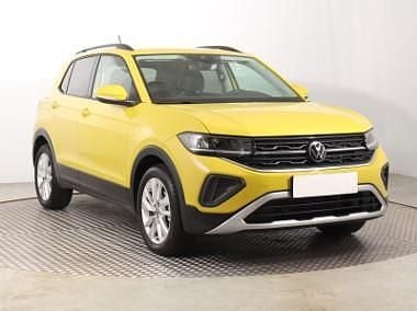 Żółty Używany 2024 VW T-Cross SUV | 93 999 zł (Uczciwa cena) - Obraz 1/4