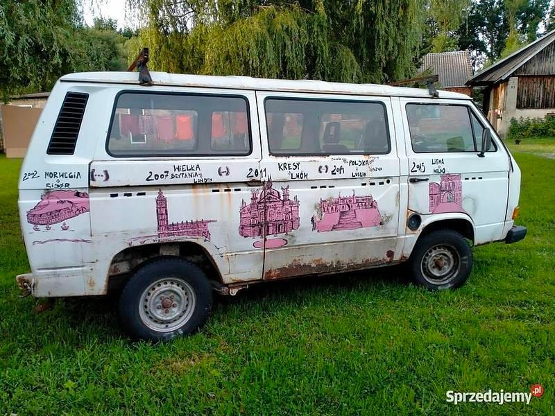 Używany VW T3 1982 Biały Van