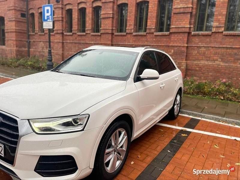 Biały Używany 2017 Audi Q3 SUV | 68 000 zł (Dobra cena) - Obraz 1/4