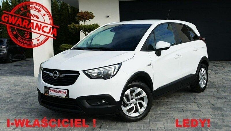 Biały Używany 2018 Opel Crossland X SUV | 37 500 zł - Obraz 1/4