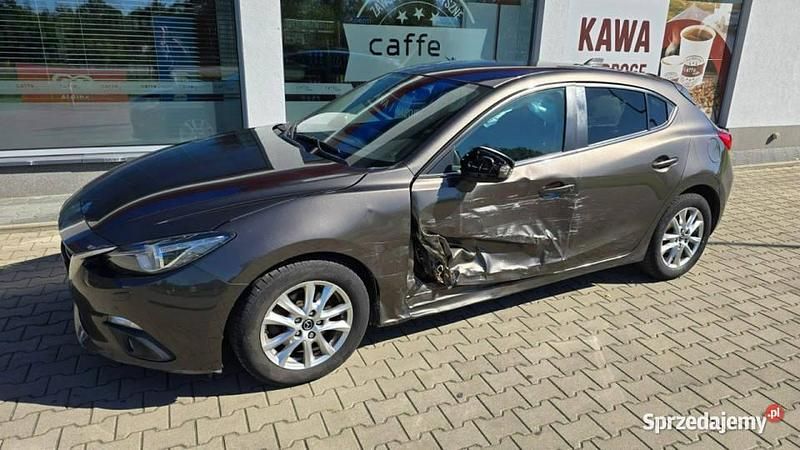 Szary Używany 2014 Mazda 3 Hatchback | 15 900 zł - Obraz 1/4