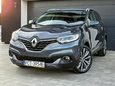 Szary Używany 2015 Renault Kadjar SUV | 44 800 zł (Uczciwa cena) - Obraz 1/4