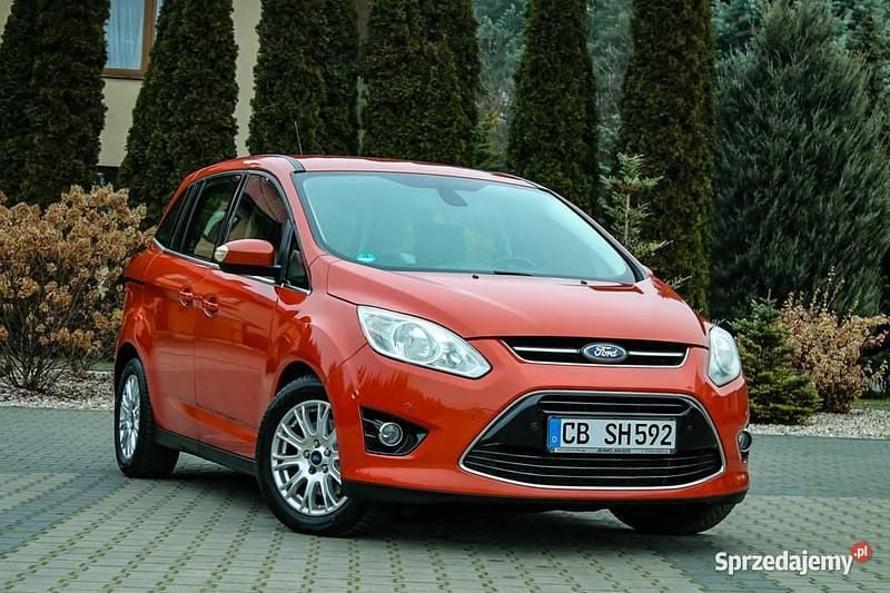 Używany Ford Grand C-Max 2012 Pomarańczowy Minivan