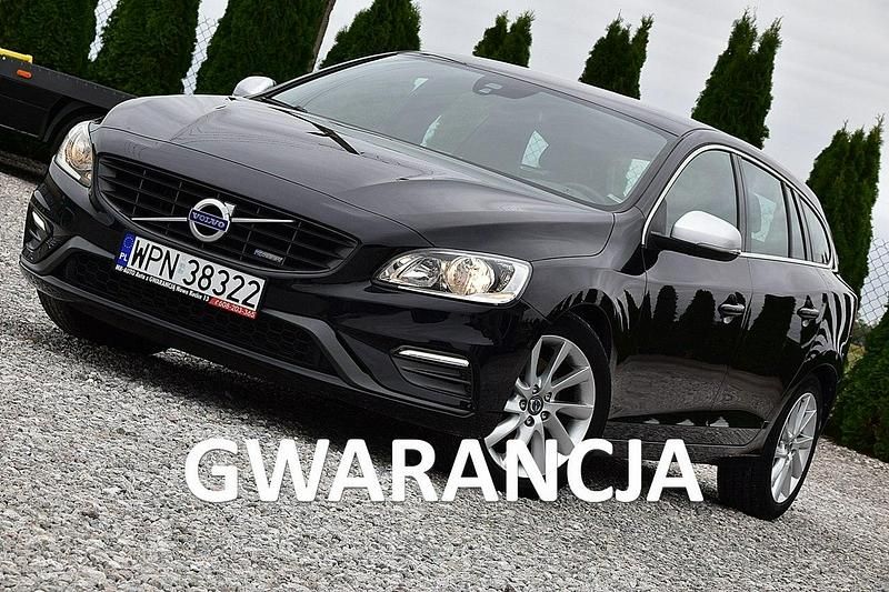 Czarny Używany 2014 Volvo V60 R-Design Kombi | 39 900 zł (Dobra cena) - Obraz 1/4