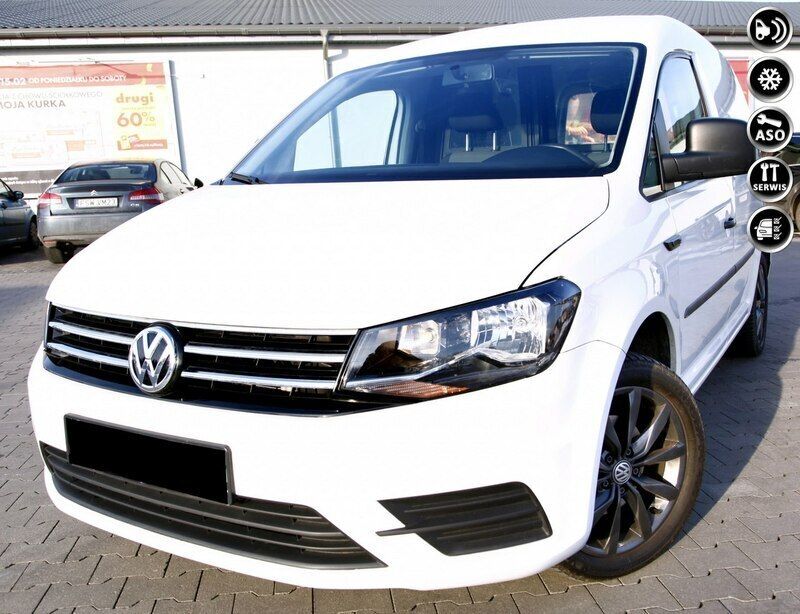 Biały Używany 2018 VW Caddy Minivan | 48 499 zł (Super Cena) - Obraz 1/4