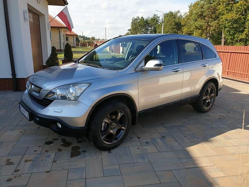 Szary Używany 2008 Honda CR-V SUV | 30 500 zł (Uczciwa cena) - Obraz 1/4
