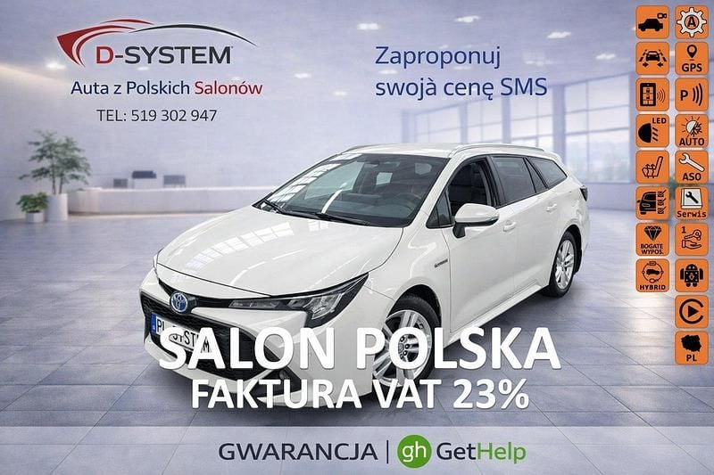 Używany Toyota Corolla 122 KM (89 kW) 2021 Biały Kombi