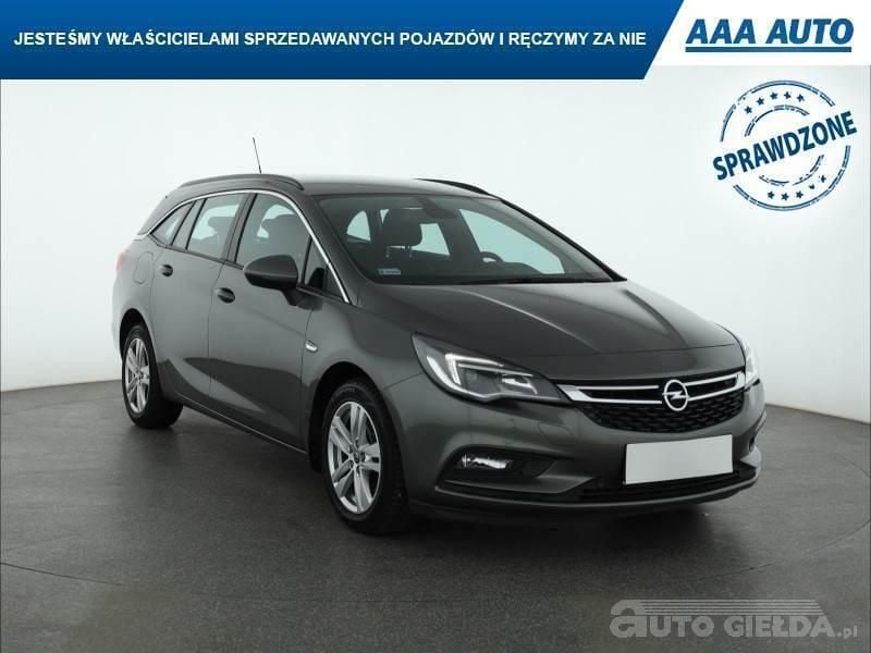 Szary Używany 2018 Opel Astra | 35 999 zł (Dobra cena) - Obraz 1/4