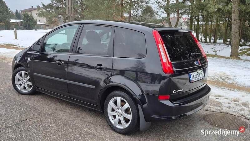 Czarny Używany 2007 Ford C-MAX Minivan | 8900 zł (Uczciwa cena) - Obraz 1/4