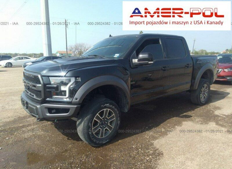 Używany Ford F-150 450 KM (330 kW) 2019 Czarny Pickup