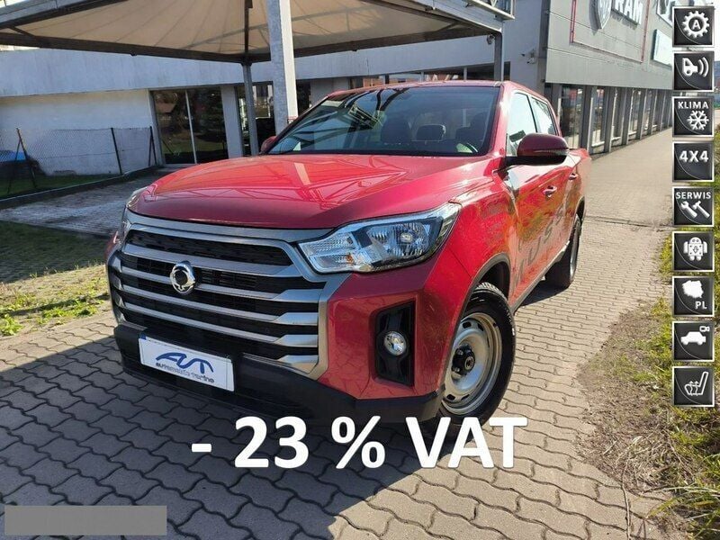 Czerwony Używany 2023 Ssangyong Musso SUV | 142 000 zł - Obraz 1/4