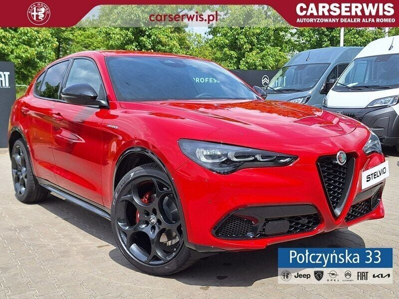 Czerwony Nowe 2025 Alfa Romeo Stelvio SUV | 249 890 zł - Obraz 1/4