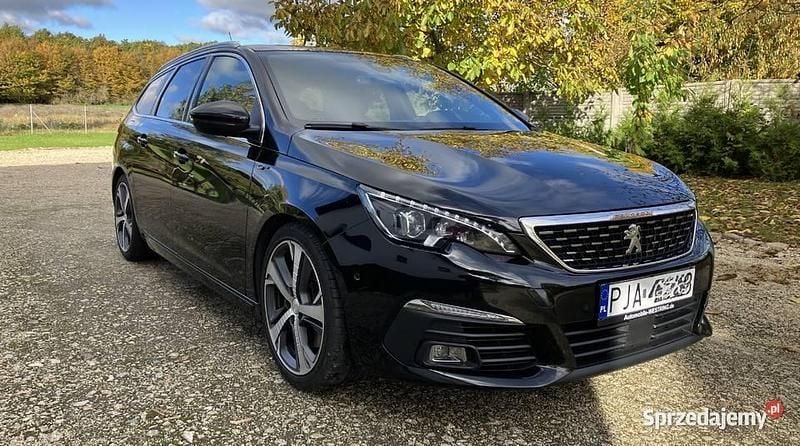 Czarny Używany 2020 Peugeot 308 GT Kombi | 63 800 zł (Drogi) - Obraz 1/4