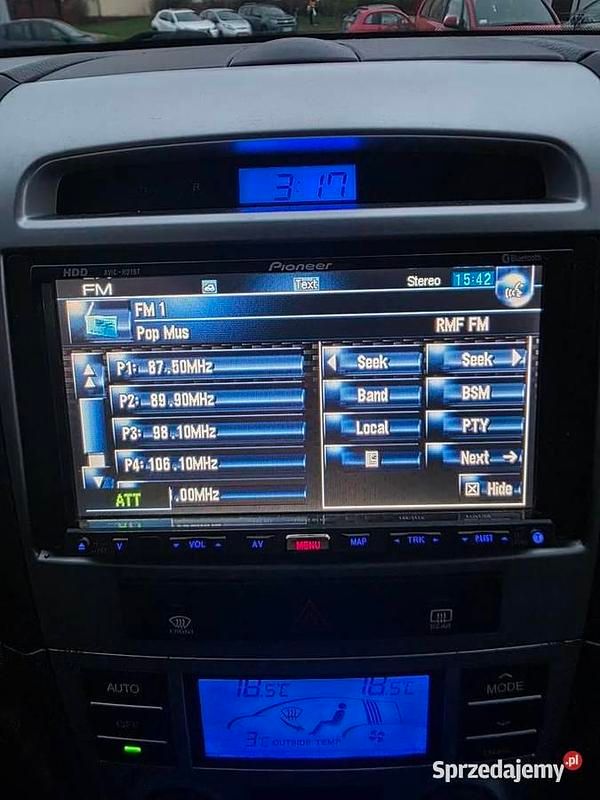 Szary Używany 2008 Hyundai Santa Fe SUV | 15 990 zł (Uczciwa cena) - Obraz 1/4