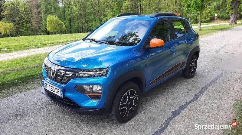 Niebieski Używany 2022 Dacia Spring Hatchback | 67 900 zł - Obraz 1/4