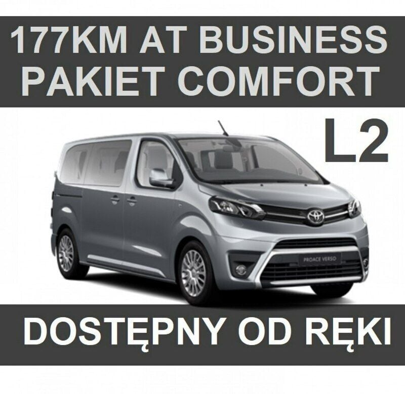 Srebrny (metalik) Używany 2024 Toyota Proace Verso Kombi | 188 780 zł (Dość drogi) - Obraz 1/3