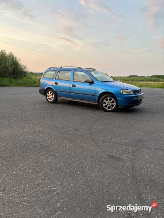 Niebieski Używany 2002 Opel Astra Kombi | 4000 zł (Uczciwa cena) - Obraz 1/4