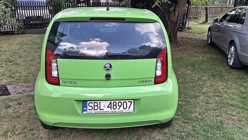 Zielony Używany 2018 Skoda Citigo Hatchback | 28 000 zł (Uczciwa cena) - Obraz 1/4