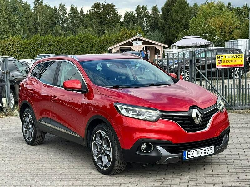 Czerwony Używany 2016 Renault Kadjar SUV | 45 900 zł (Uczciwa cena) - Obraz 1/4