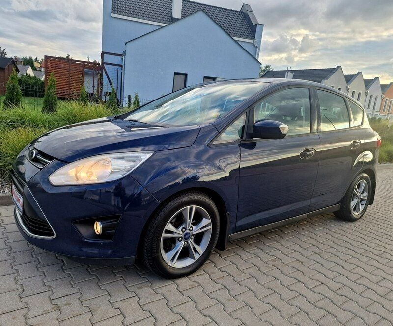 Niebieski Używany 2014 Ford C-MAX Minivan | 26 990 zł (Dość drogi) - Obraz 1/4