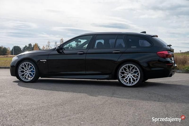 Używany BMW 525 2014 Czarny Kombi