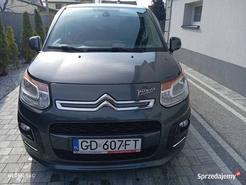 Grafitowy Używany 2013 Citroën C3 Picasso Minivan | 22 000 zł (Uczciwa cena) - Obraz 1/4