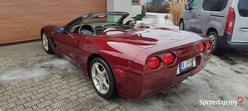 Używany Corvette C5 2003 Bordowy Kabriolet