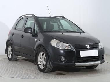 Czarny Używany 2008 Suzuki SX4 Hatchback | 18 499 zł (Dość drogi) - Obraz 1/4