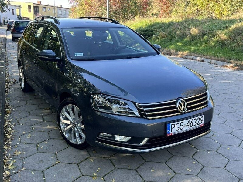Szary Używany 2013 VW Passat Kombi | 32 999 zł (Uczciwa cena) - Obraz 1/4